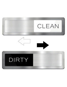 Imán de Lavavajillas Limpio Sucio Kaluofan 17.78x4.83cm