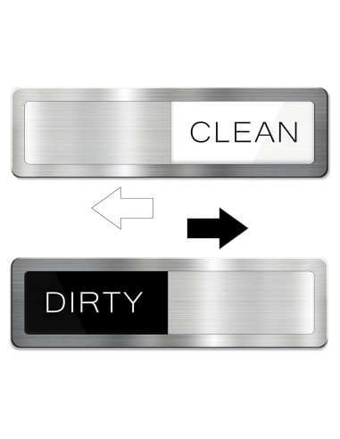 Imán de Lavavajillas Limpio Sucio Kaluofan 17.78x4.83cm