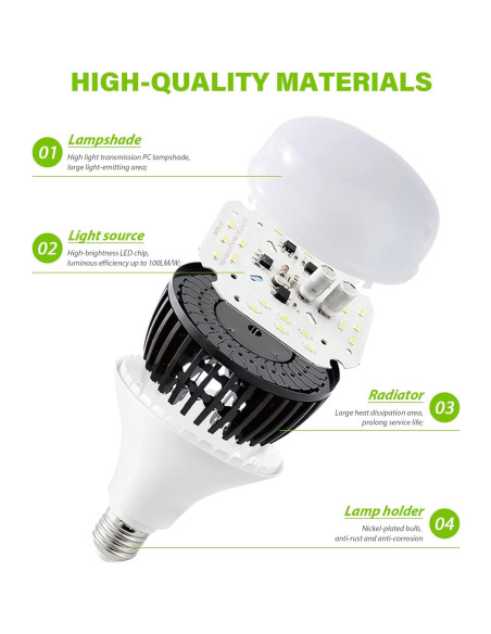 Bombilla Fluorescente Compacta HPUSN 85W E27 Luz Diurna 5400K