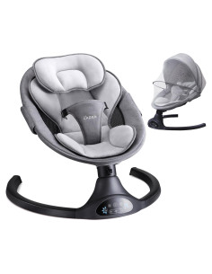 Columpio Eléctrico Portátil LAREX para Bebés 0-6 Meses 9 Kg