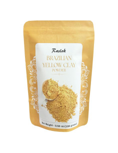 Arcilla Amarilla Brasileña 100g - Mascarillas Faciales y Jabón DIY