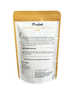 Arcilla Amarilla Brasileña 100g - Mascarillas Faciales y Jabón DIY 2