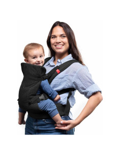 Portabebés 4 en 1 YOU+ME Negro Ajustable 3.6-14.5 kg
