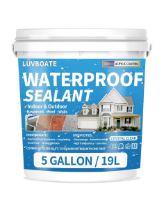 Sellador Impermeable LUVBOATE 5 Galones a Base de Agua