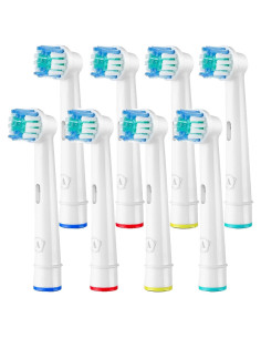 Cabezas de cepillo de dientes Oral B Aster - Paquete de 8