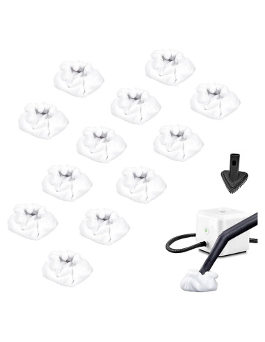 Paños de Vapor de Mano BeiLan - 12 Paquetes Reutilizables