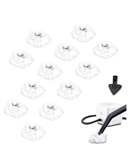 Paños de Vapor de Mano BeiLan - 12 Paquetes Reutilizables