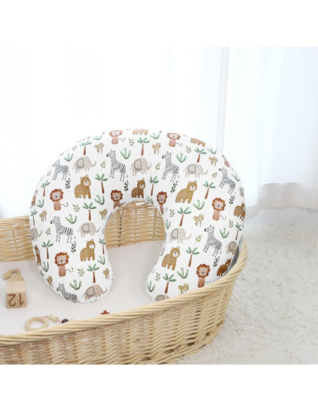Funda de Almohada de Lactancia DAYEEBALL Animal 45.7x56.8 cm