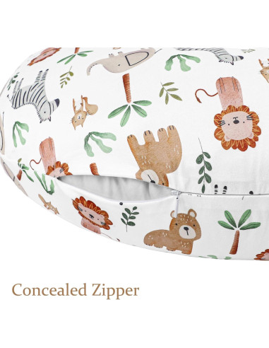 Funda de Almohada de Lactancia DAYEEBALL Animal 45.7x56.8 cm