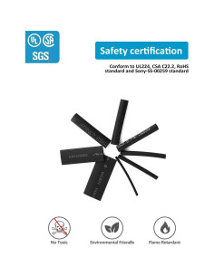 Kit 650 Tubos Termoretráctiles Negros innhom 2:1 Aislantes 2