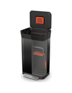 Basurero Compactador Joseph Joseph Titan 30L Negro con Filtro 2