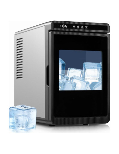 Máquina de Hielo Erivess 10kg/24h Portátil Autolimpiante