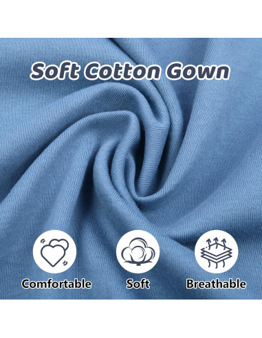 Vestido de Bebé Anudado MVUOCR Algodón 0-6 Meses Lavanda