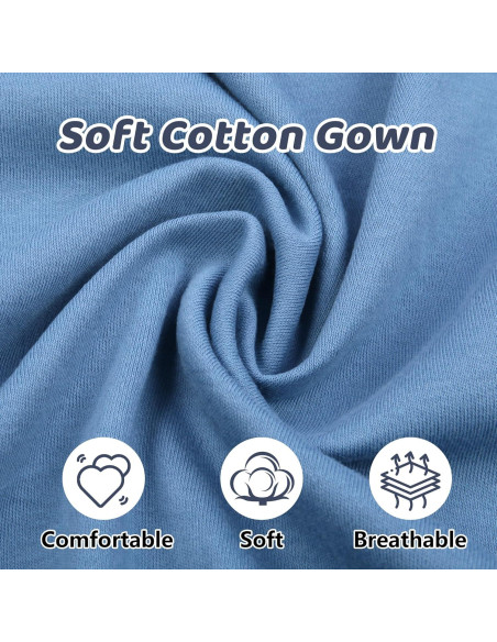 Vestido de Bebé Anudado MVUOCR Algodón 0-6 Meses Lavanda