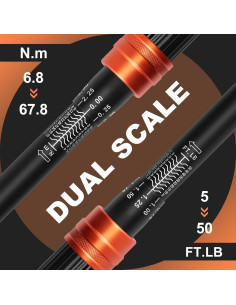 Llave de Torque Kerry 3/8" 5-50 Lb.Pie (6.8-67.8 Nm) Alta Precisión 2