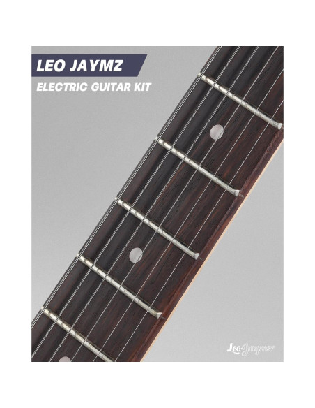 Guitarra Eléctrica Leo Jaymz ST 39" Completo con Amplificador 5W