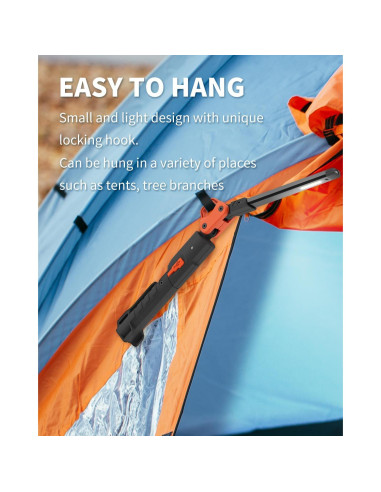 Luz de Trabajo LED Anylight 400LM Plegable y Magnética