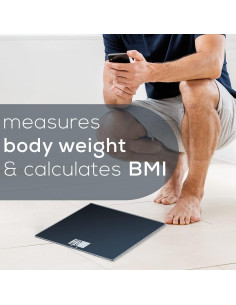 Báscula de vidrio Beurer GS435B con Bluetooth y IMC 2