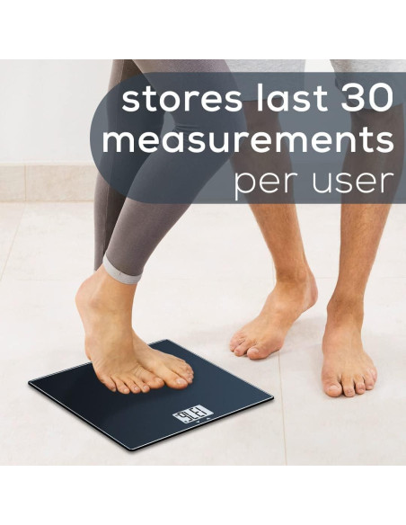 Báscula de vidrio Beurer GS435B con Bluetooth y IMC
