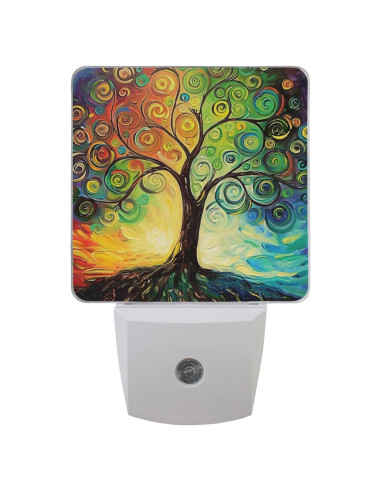 Juego de 2 Lámparas Nocturnas LED Vdsrup con Sensor Automático