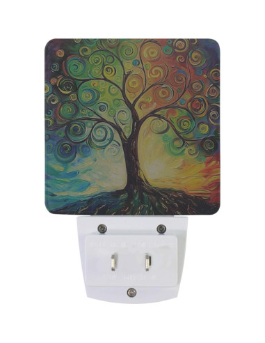 Juego de 2 Lámparas Nocturnas LED Vdsrup con Sensor Automático