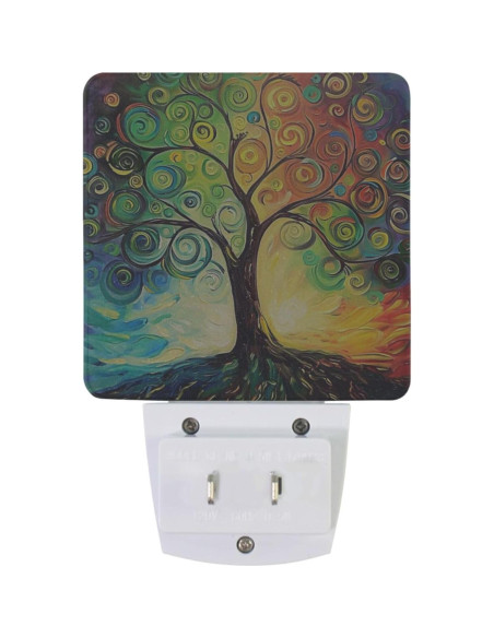 Juego de 2 Lámparas Nocturnas LED Vdsrup con Sensor Automático