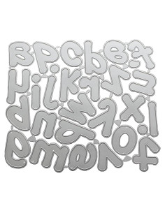 Troqueles de Alfabeto AHOMASH 50mm para Scrapbooking DIY