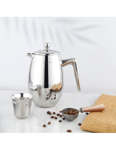 Cafetera Francesa Easyworkz Nando 350ml Acero Inoxidable