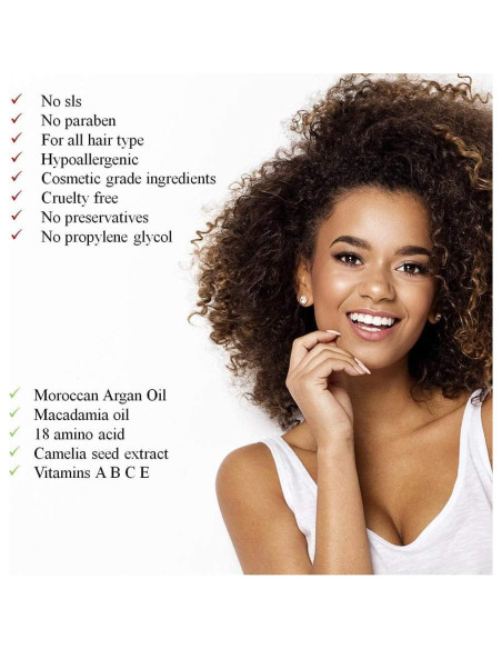 Esencia Capilar Mark Polin - Aceite de Argán y Marroquí 190g