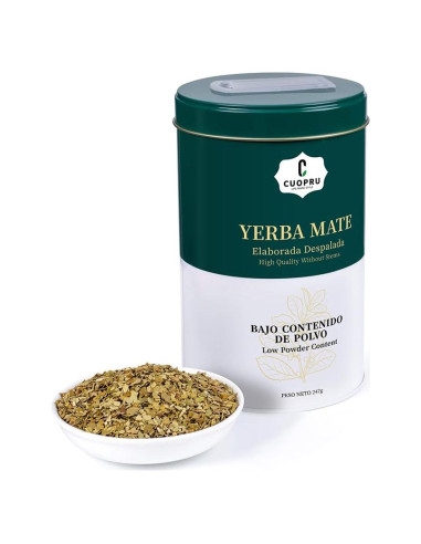 Yerba Mate CUOPRU Tradicional 247g Sin Tallos Verde