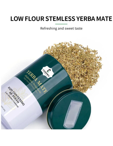 Yerba Mate CUOPRU Tradicional 247g Sin Tallos Verde