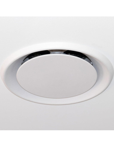 Ventilación Redonda Ajustable PATIKIL 10 cm 2pcs Blanco