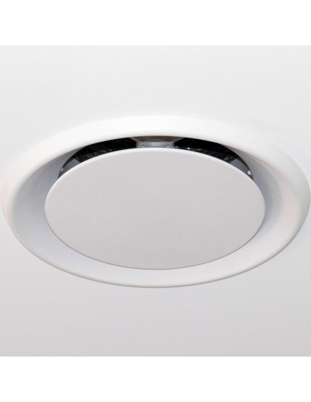Ventilación Redonda Ajustable PATIKIL 10 cm 2pcs Blanco