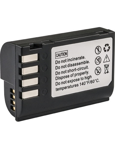 Kastar Paquete de 2 Baterías Litio-Ion DMW-BLK22 para Cámaras Panasonic