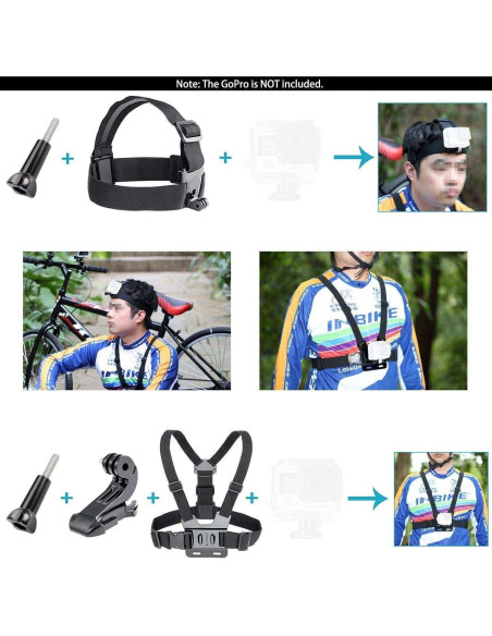 Kit de Accesorios para Cámara de Acción Navitech 60 en 1