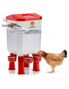 Abrevadero Automático WARMSHOMIC para Aves 21.8x17.8 cm