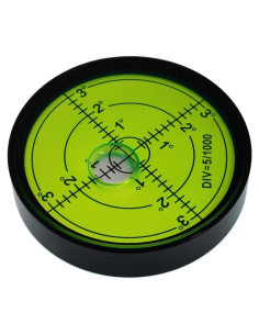 Nivel de Burbuja Horizontal The Yan He 60mm Alta Precisión