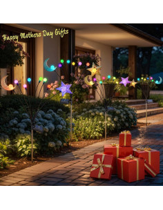 Luces Solares TAKE ME para Jardín 2 Paquetes Cambio de Color 2