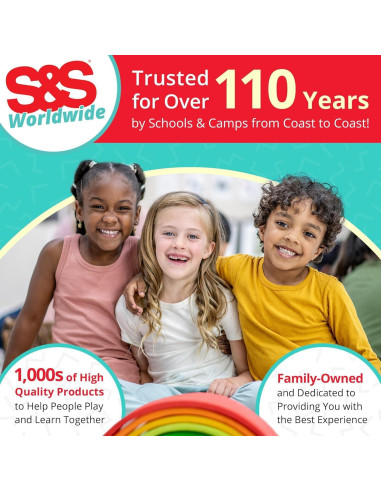 Aros Pesados S&S Worldwide 88.9 cm - Juego de 6 para Hula