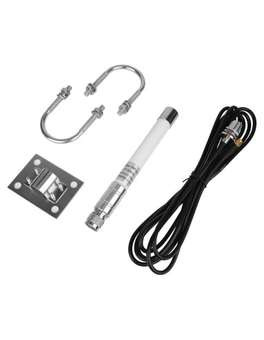 Antena de Fibra de Vidrio 20cm 915MHz 5.8dBi KMR195 para Helium