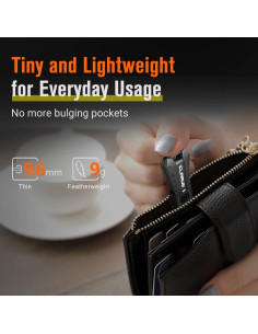 Linterna LED de Llavero Klarus Mi2 Recargable 40 Lúmenes 2