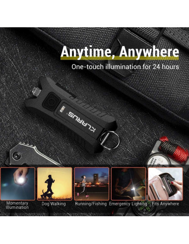 Linterna LED de Llavero Klarus Mi2 Recargable 40 Lúmenes