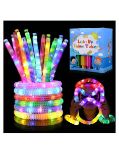 Paquete de 24 Palitos Brillantes Gigilli para Fiesta de Halloween