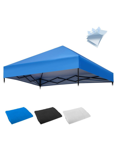 Cubierta de Reemplazo para Carpa Birodeko 10x10ft Azul