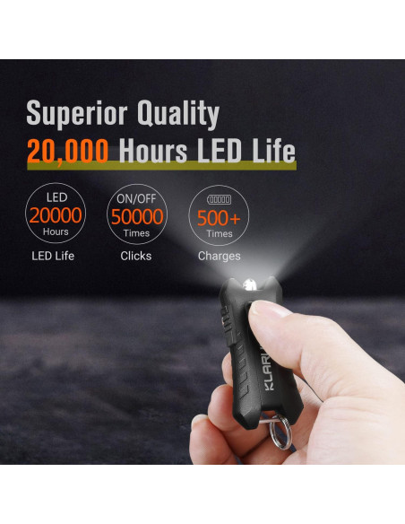 Linterna LED de Llavero Klarus Mi2 Recargable 40 Lúmenes