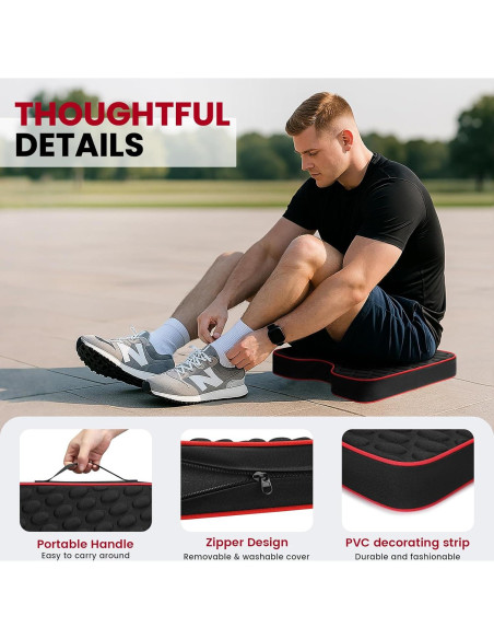 Cojines Portátiles para Estadio JDITVYHANO - 2 Unidades con Espuma 6.35 cm