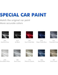 Pintura de Retoque 41W Jet Black XTryfun para Mazda 29.57 ml 2