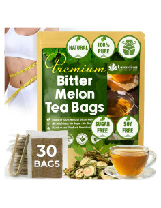 Té de Fruta de Melón Amargo Lavendium - 30 Bolsitas 100% Natural