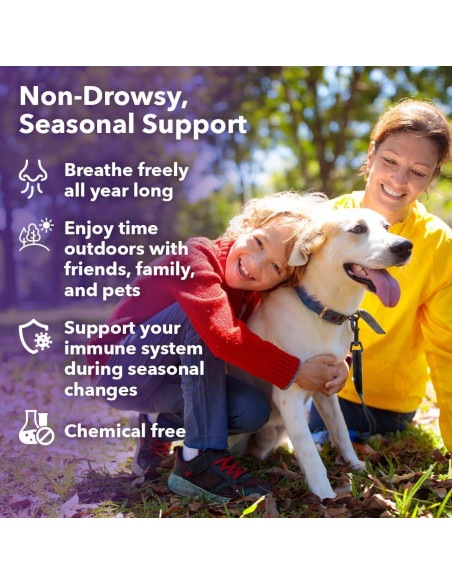 Breathe-X LifeSeasons - Suplemento Alivio Alergias 90 Cápsulas