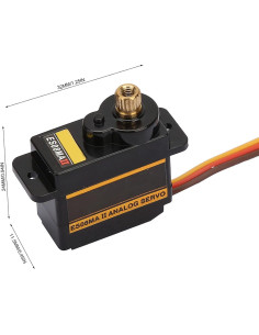 Servo Motor Digital de Metal 13.61g para RC y Robots 2